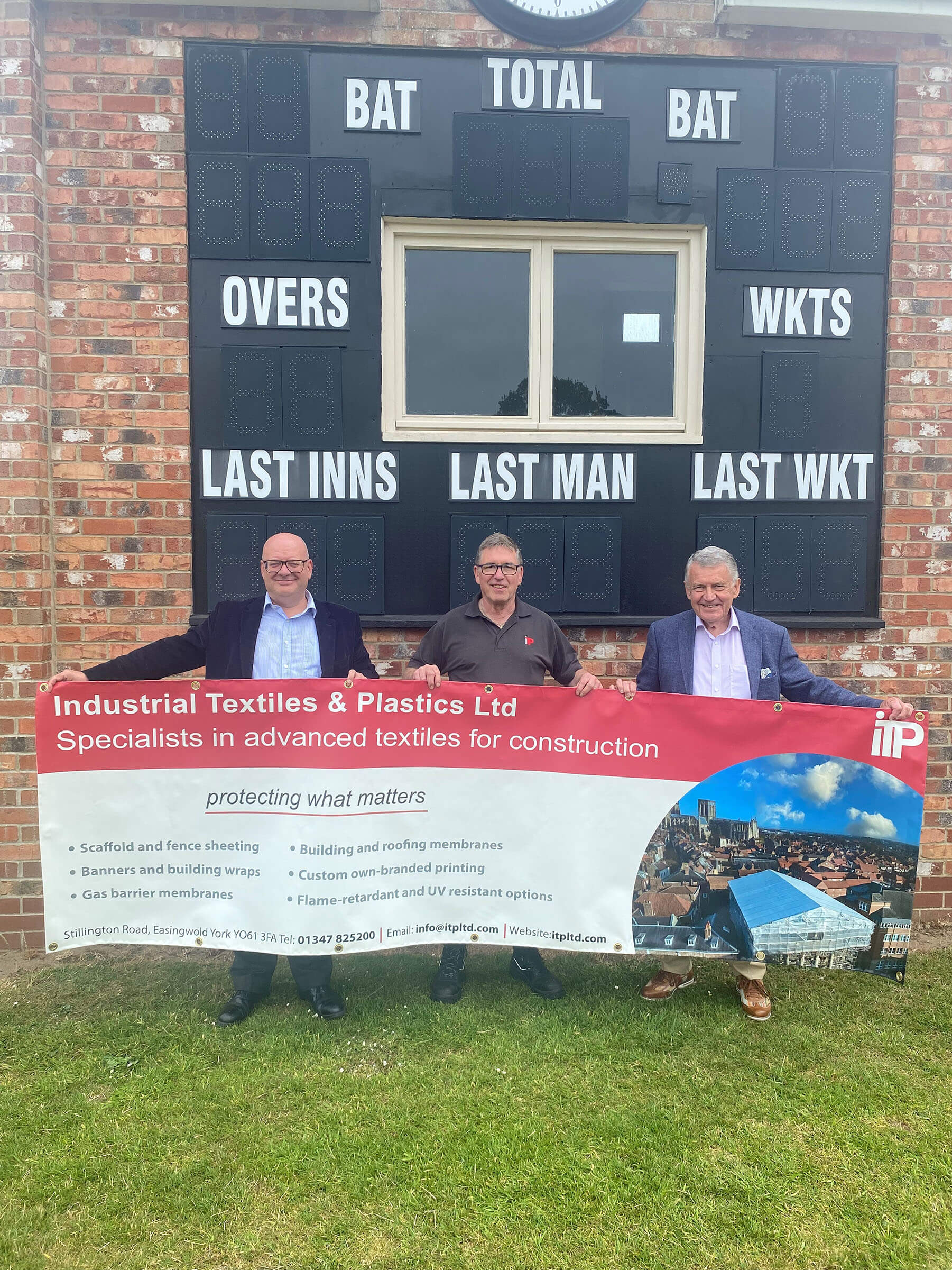 ITP supports local cricket club as it nears double century Featured Image