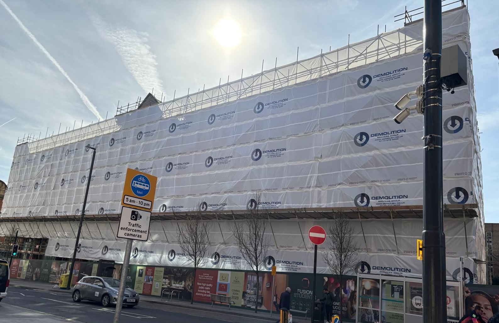 Scaffold Sheeting for Demolition Projects: Design and Installation Guidance Featured Image